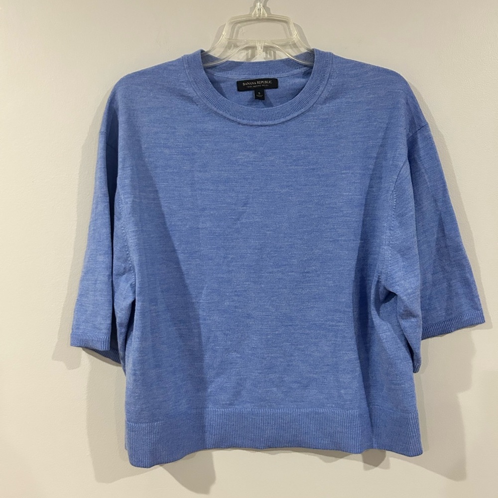 Banana Republic wool blouse